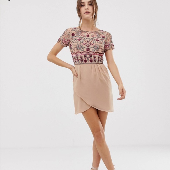 ASOS Dresses & Skirts - ASOS Frock and Frill Embellished Dress